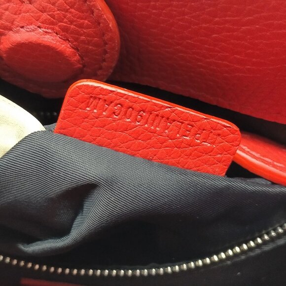 Burberry Red Leather  Shoulder Bag mon625-101025 - Picture 16 of 16